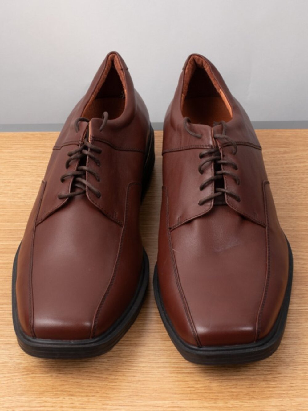 Gravity Defyer AFW Brown Leather Oxford Size Men's Size 12 $179